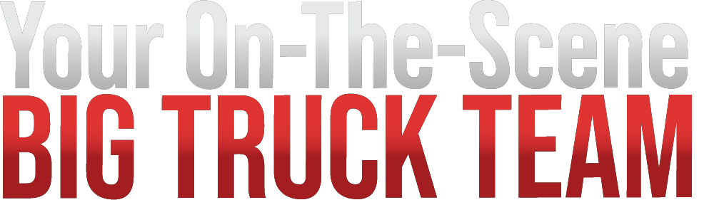 Your On The Scene Big Truck Team Logo